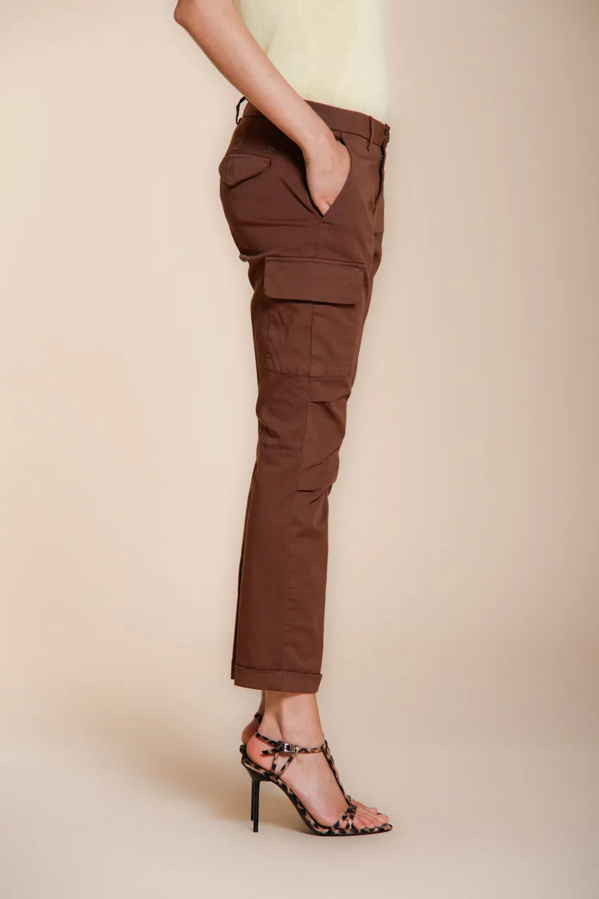 Mason's Chile City cargobukser mørkebrun slim fit