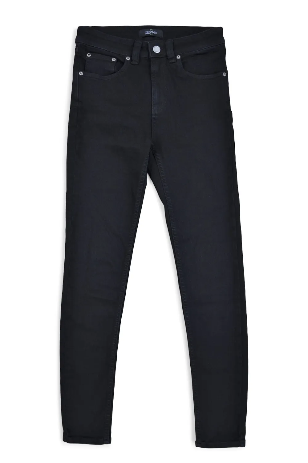 Organsk Breeze Black Sapphire jeans sort stretch slim