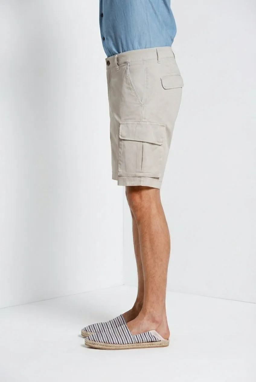 Mason's Chile cargo shorts slim fit lyseblå