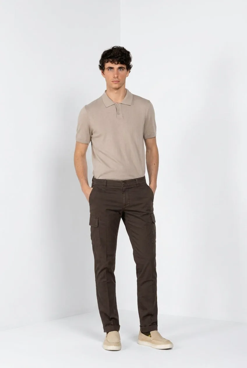 Mason's Chile cargo bukser extra slim brun