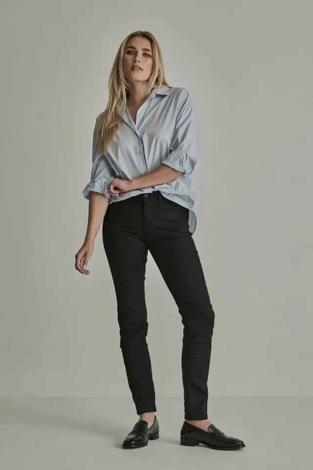 Para Mi Heaven Celine bukser Black høj talje skinny