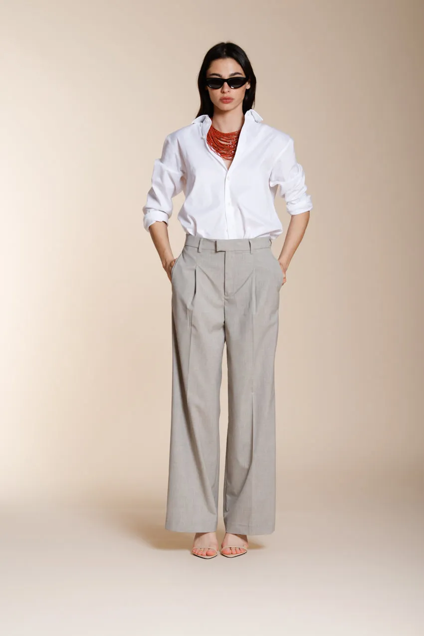 Mason's New York Wide chino bukser beige wide leg