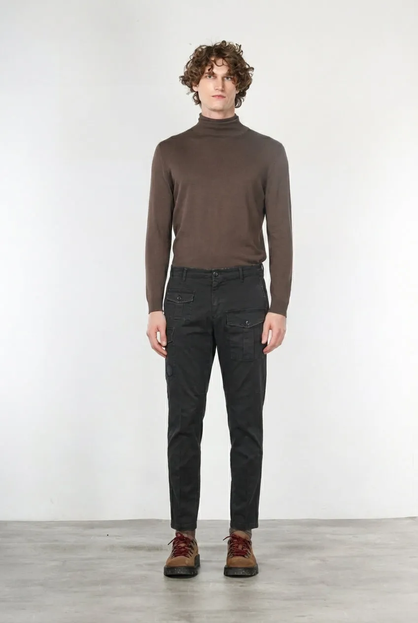 Mason's George Coolpocket cargobukser lysebrun carrot fit