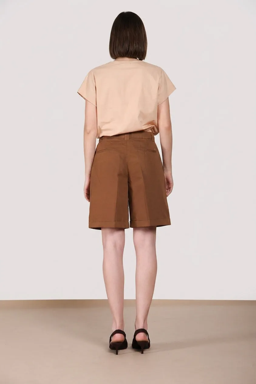 Mason's Brigitte chino shorts lysebrun hør