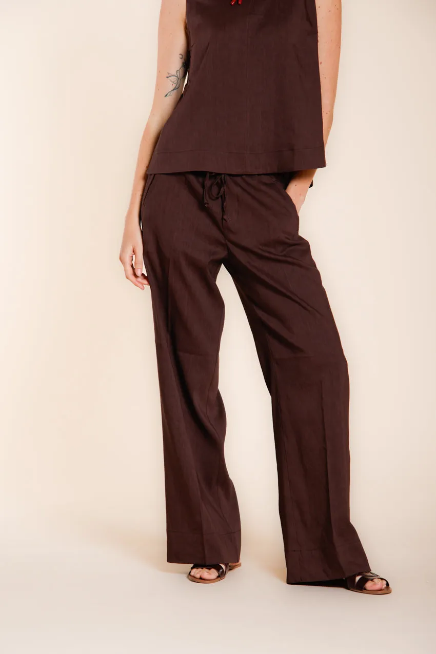Mason's New York Studio Elax chinos brun hør straight