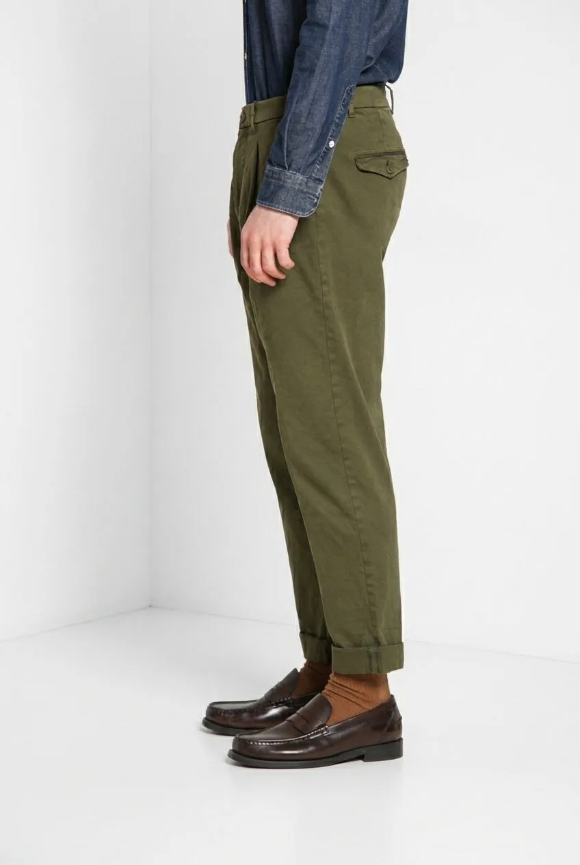 Mason's Pinces22 chino bukser relaxed oliven