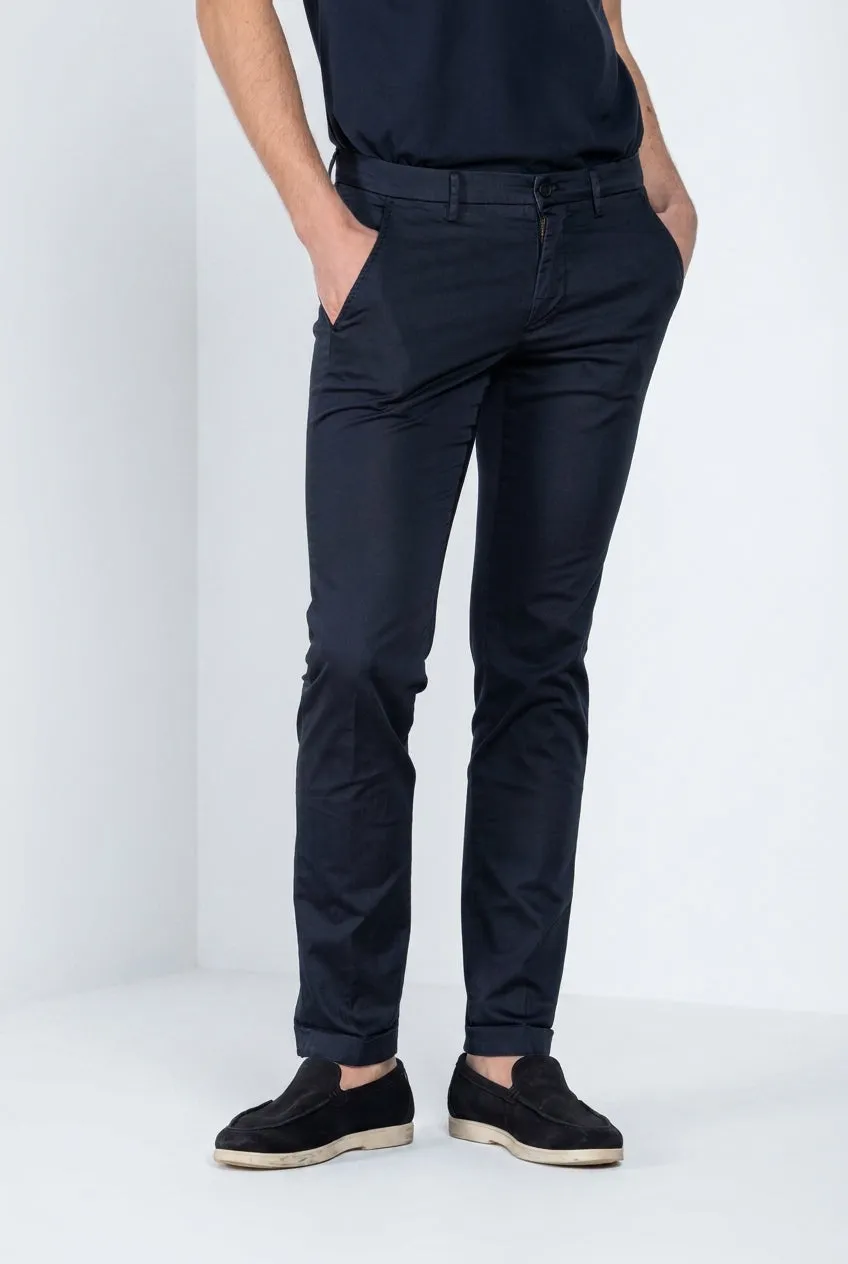 Mason's Torino Travel chino slim midnatsblå