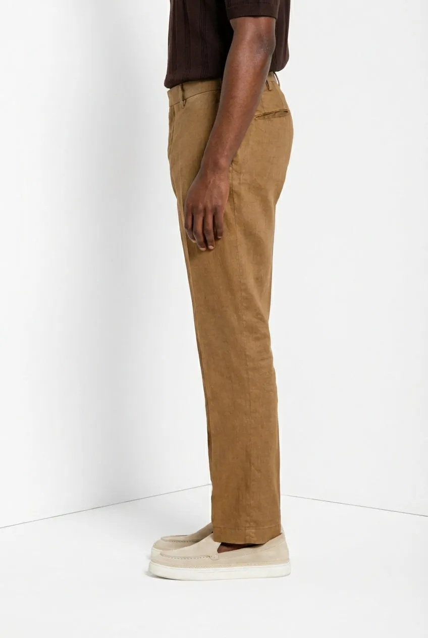Mason's New York Icon Flex chinos regular træbrun