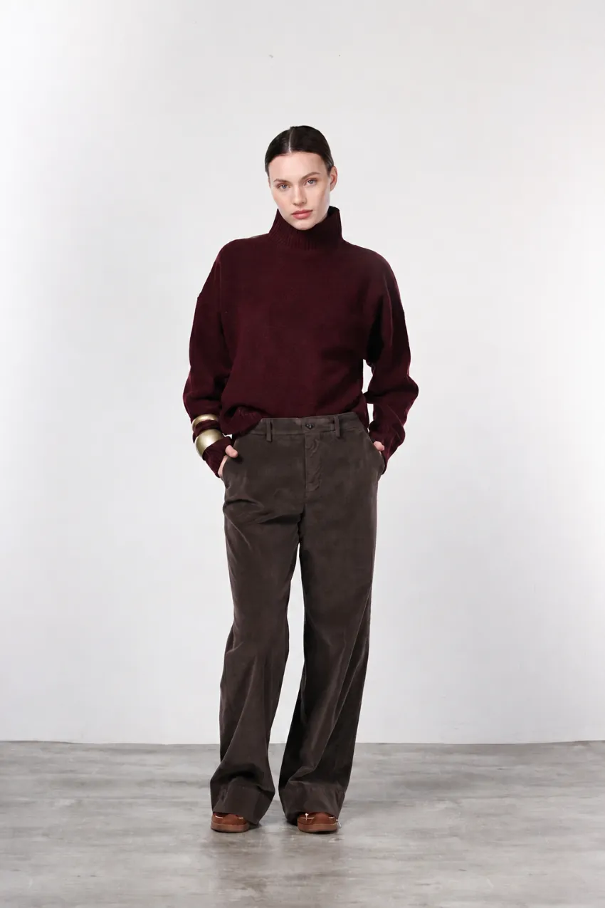 Mason's New York Studio chinobukser brun straight fit