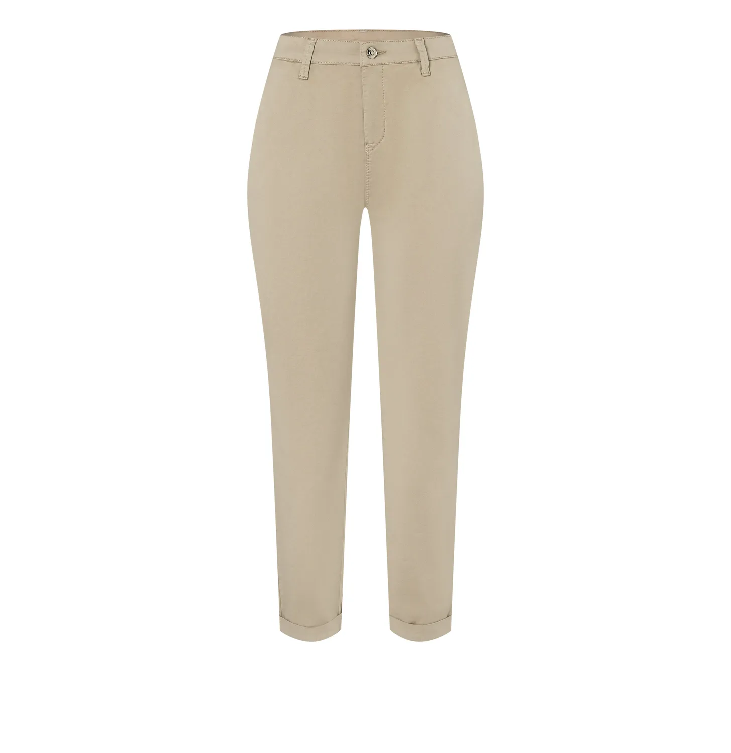 MAC Chino Turn Up 3075 bukser brun slim fit