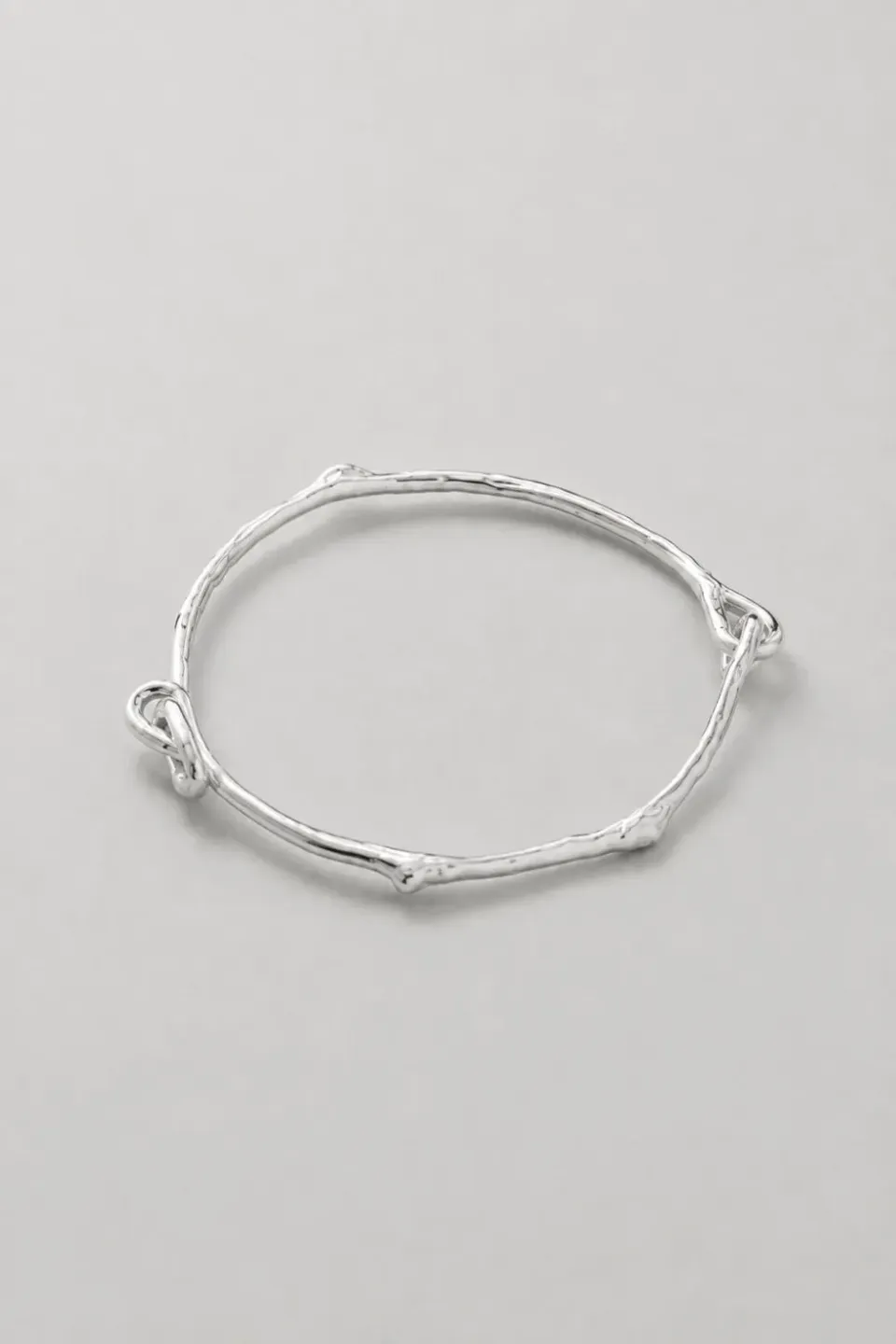 Organsk Knotted Silver bangle sølv armbånd med knude