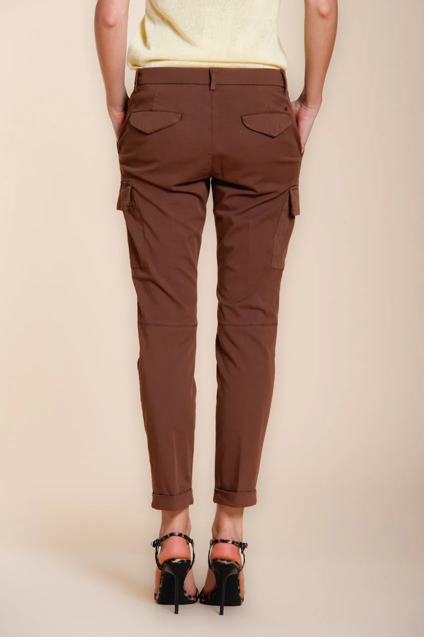 Mason's Chile City cargobukser mørkebrun slim fit