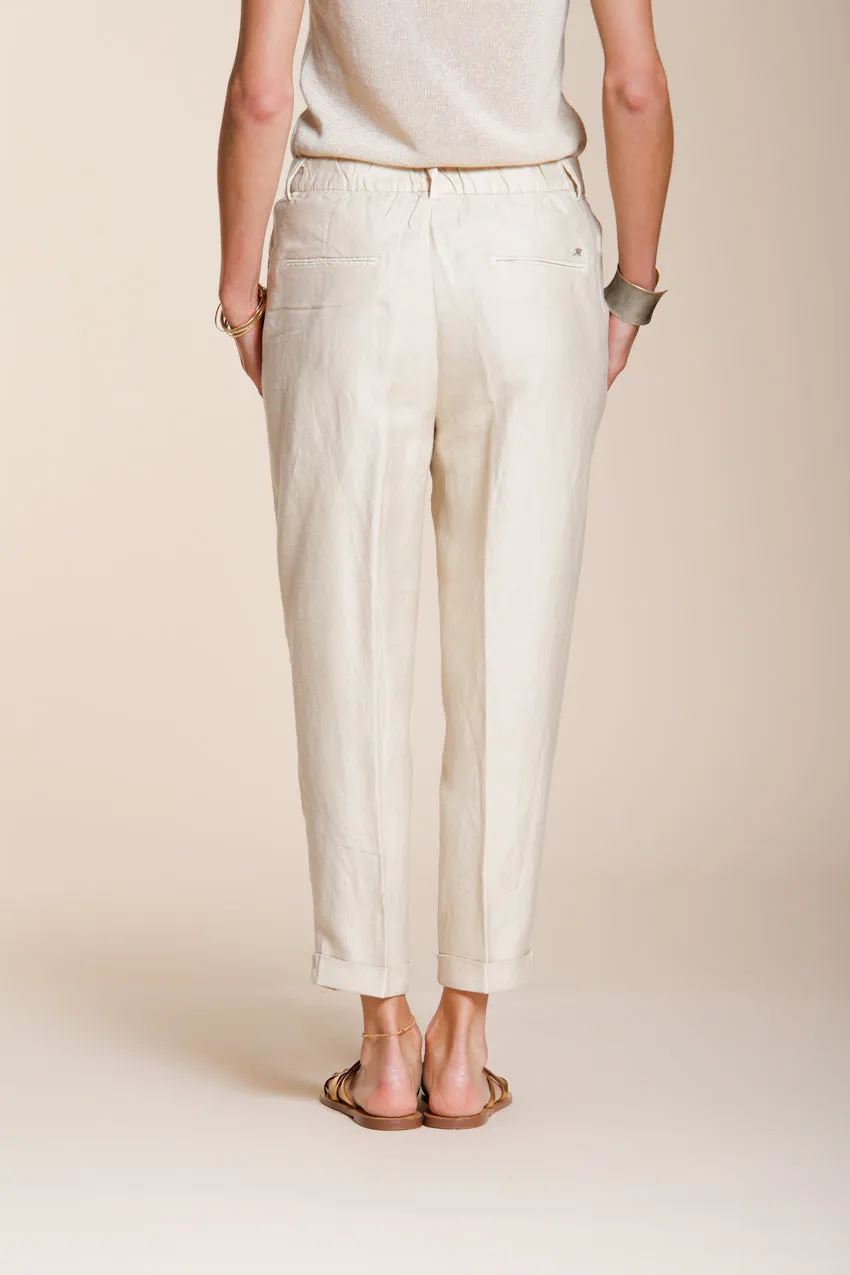 Mason's Linda Summer chinos mælkehvid relaxed fit