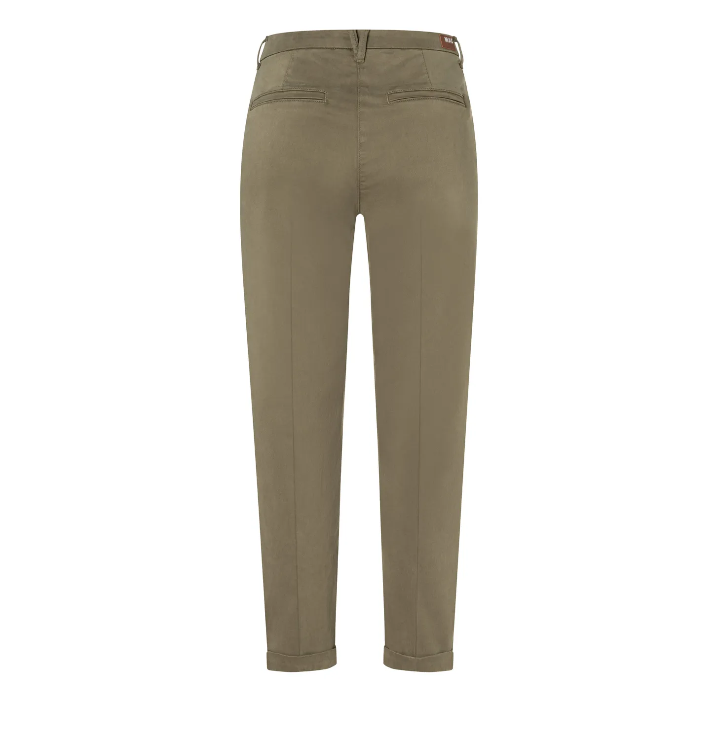 MAC Chino Turn Up 3075-00-0431L bukser grøn slim fit
