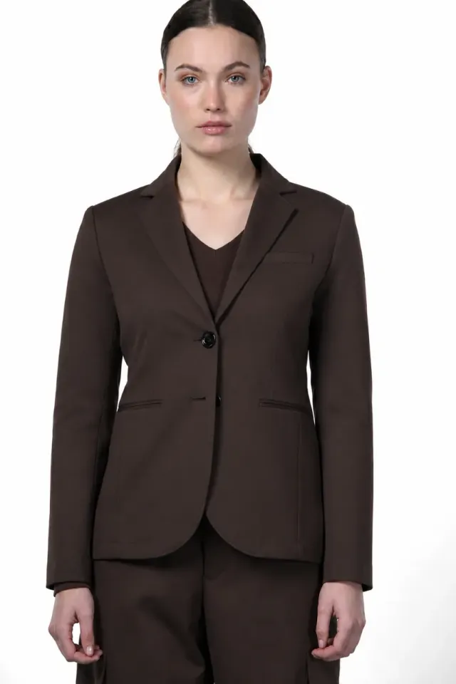 Mason's Helena blazer lysebrun jersey