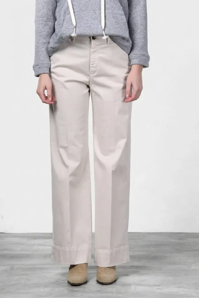 Mason's New York Studio chino stucco straight dame