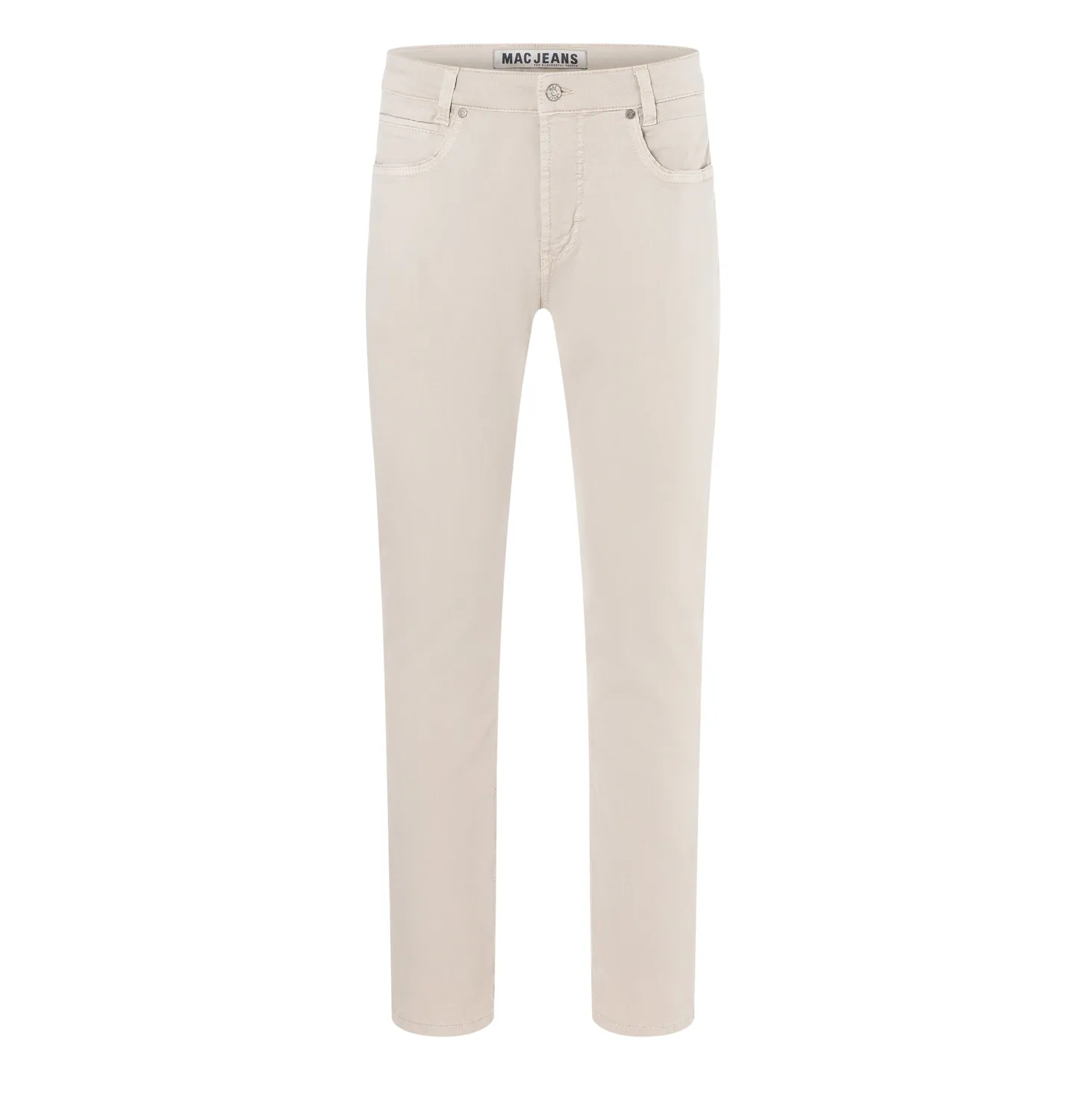 MAC Arne Pipe jeans beige modern fit let denim