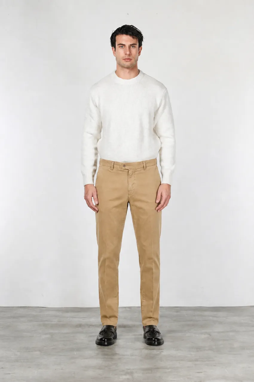 Mason's Madison chinos mørkebeige carrot fit