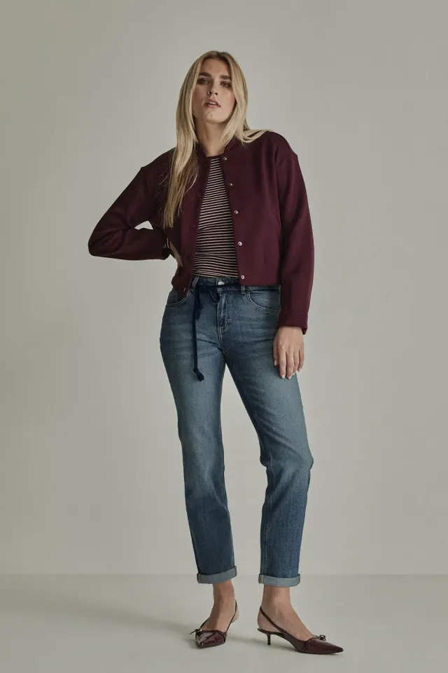 Para Mi Bobby jeans used air blue - løs pasform