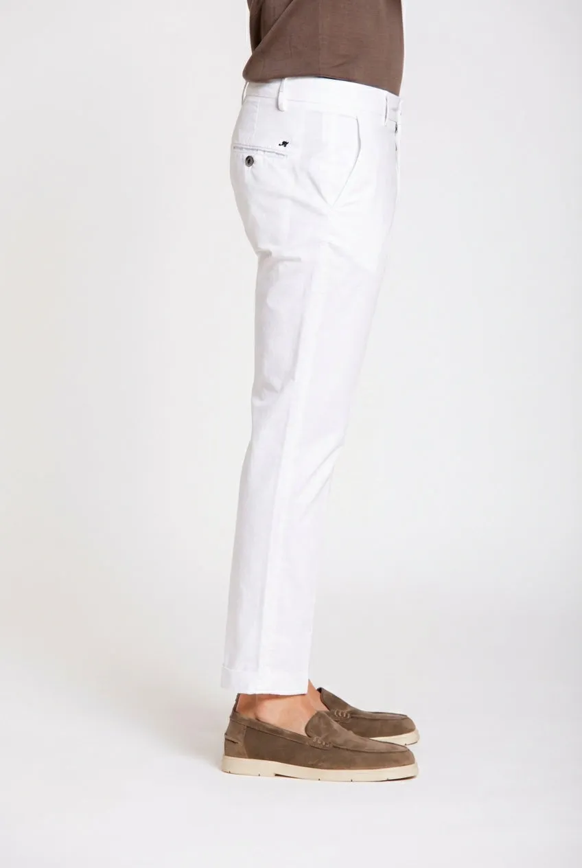 Mason's Milano chino bukser hvid extra slim stretch