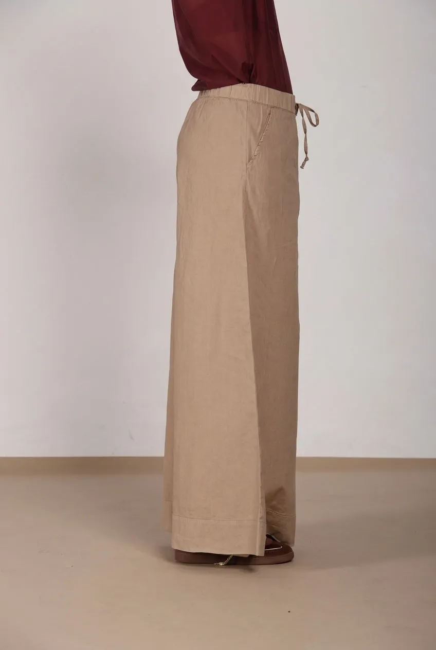 Mason's Portofino chino jogger beige hør vid