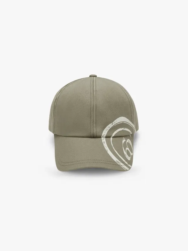 Miss Sixty baseball cap grågrøn logo