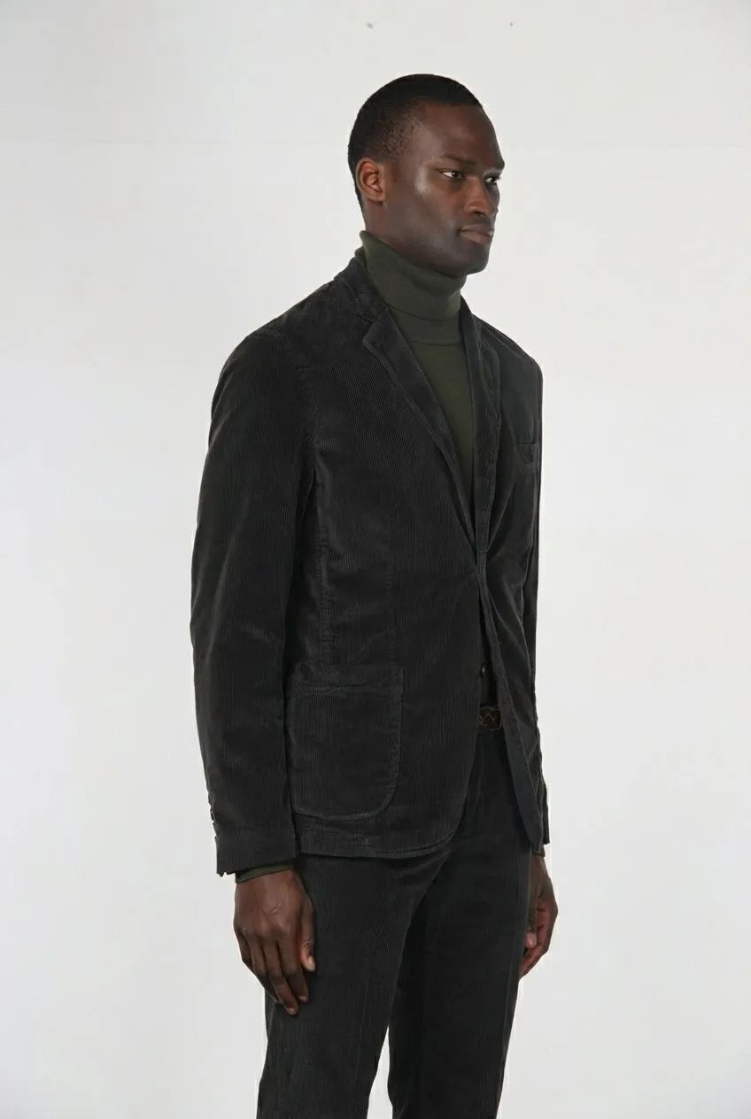 Mason's Tiziano blazer fløjl brun regular
