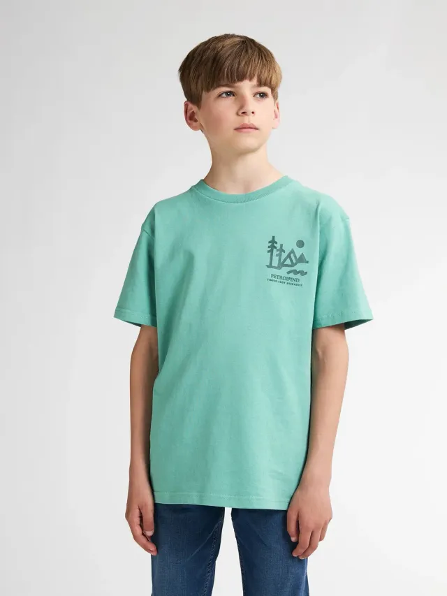 Petrol Industries Tetons t-shirt grafisk bomuld