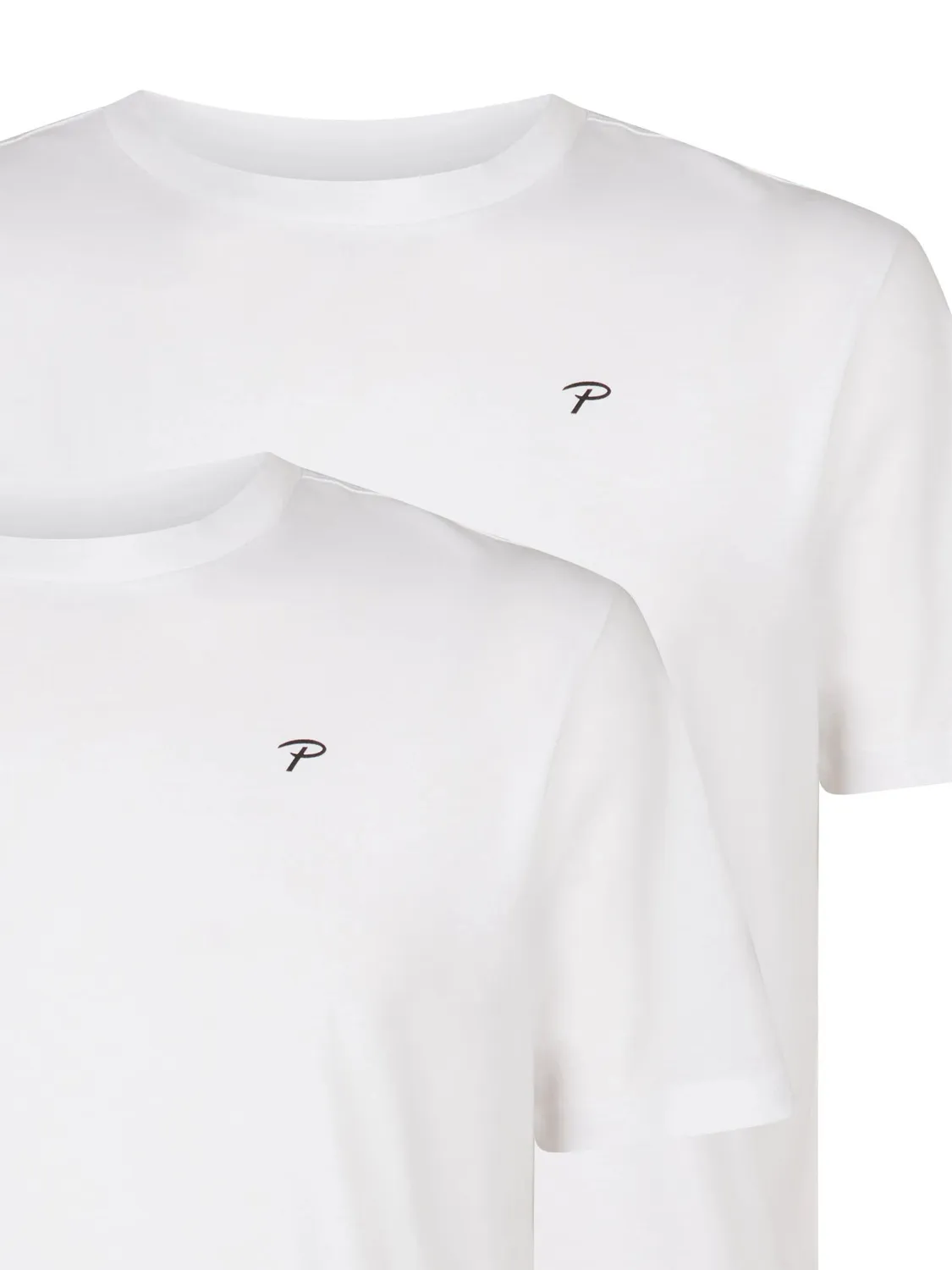 Petrol Industries Rev t-shirt 2-pak hvid økologisk bomuld