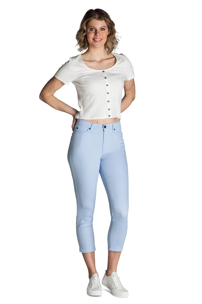 Merrytime 15637-430-21 Super Slim ankel jeans lys blå