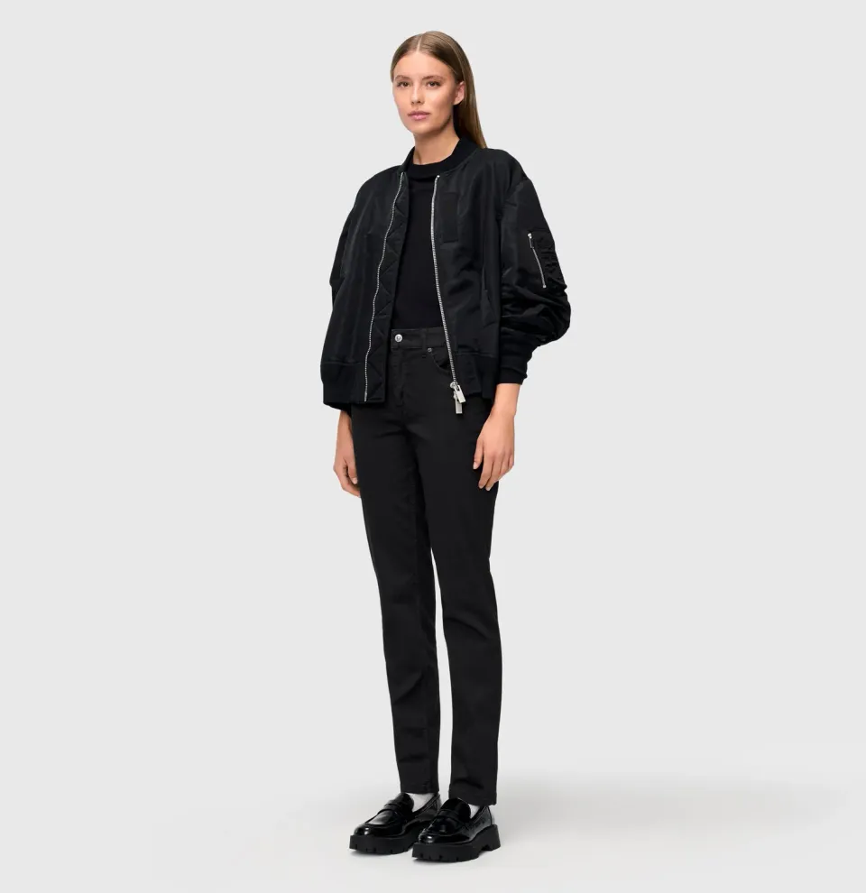 MAC Melanie 5040 jeans sort straight fit