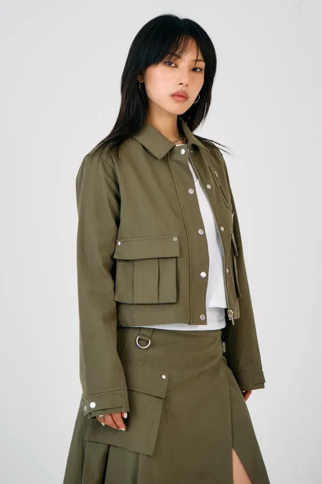 The Ragged Priest Corps jakke khaki utility