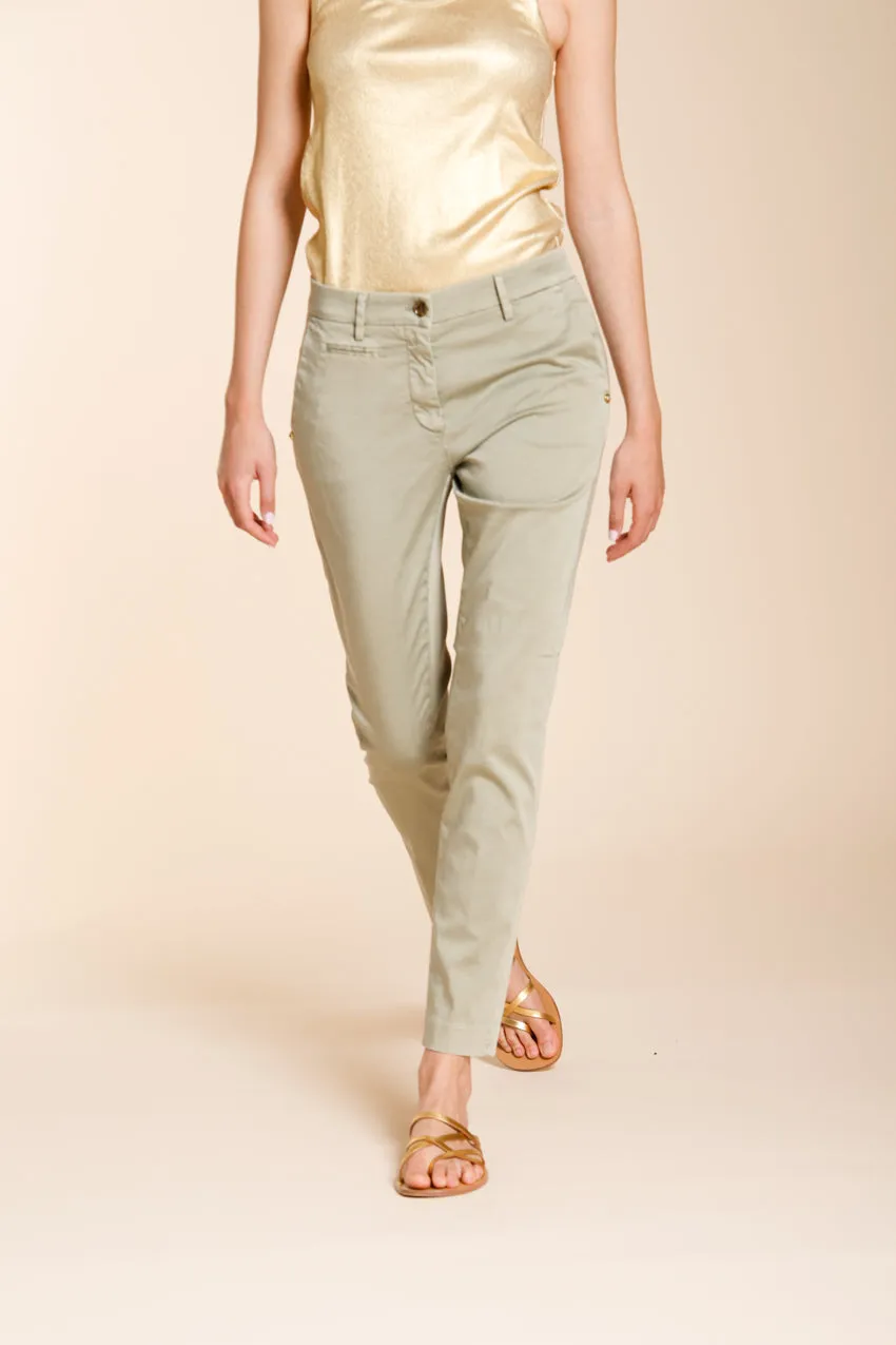 Mason's New York Slim chinobukser salvie satin