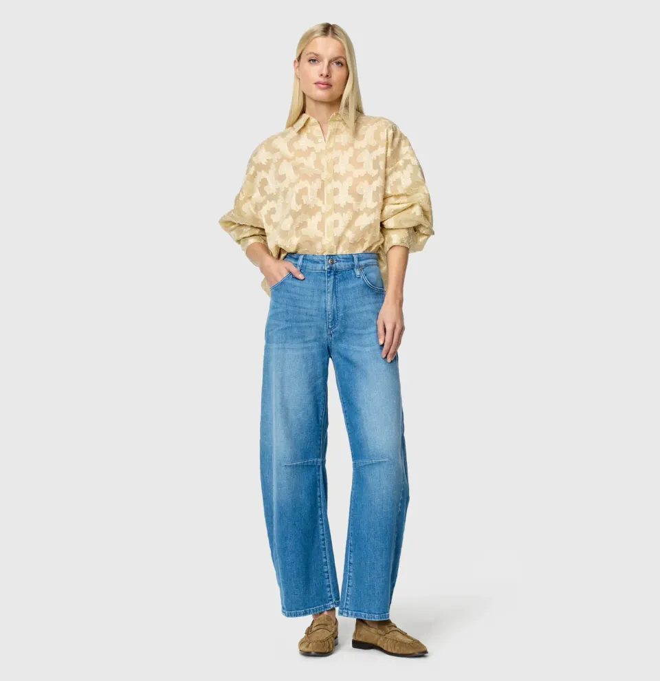 MAC Jeans Dakota Barrel jeans blå vintage
