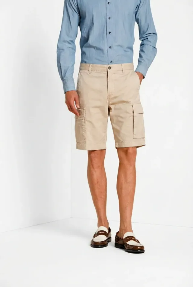 Mason's Cargo M74 bermuda relaxed lys beige