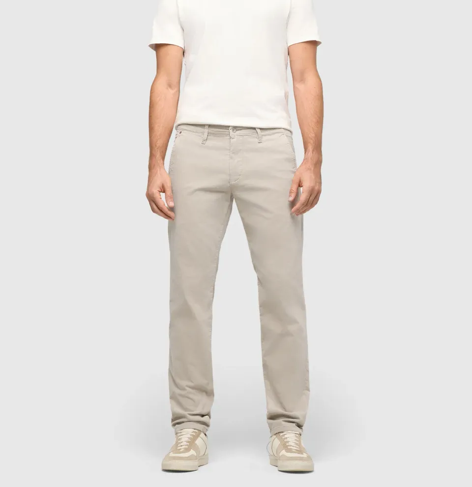 MAC Driver Pants fløjl beige stretch