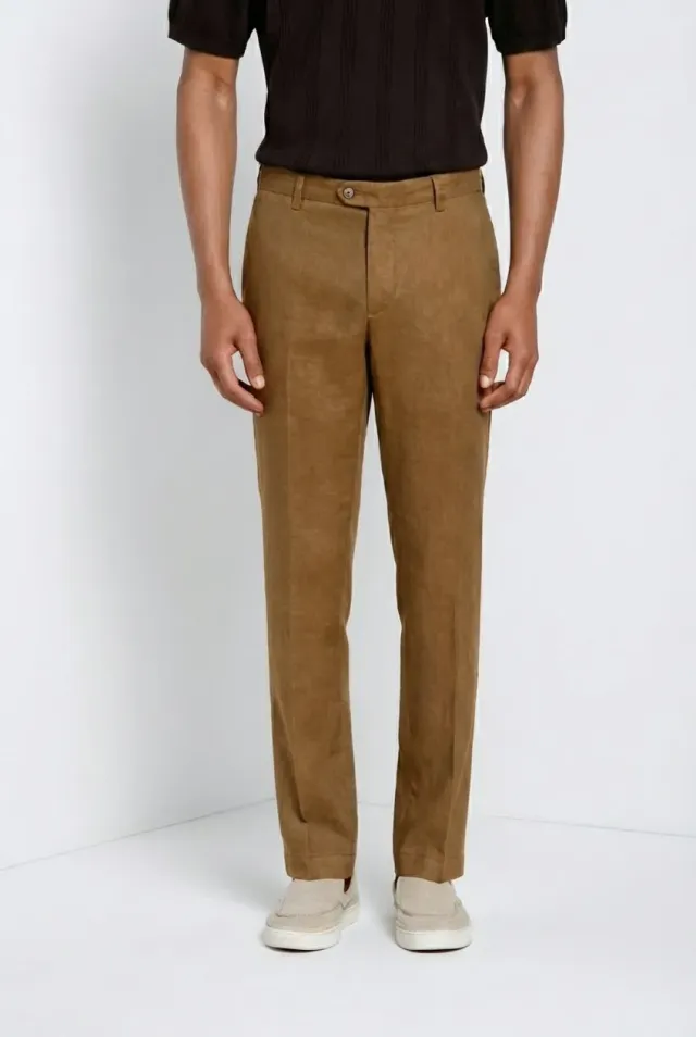 Mason's New York Icon Flex chinos regular træbrun