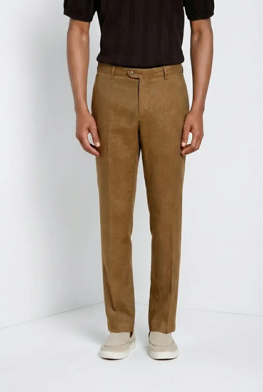 Mason's New York Icon Flex chinos regular træbrun