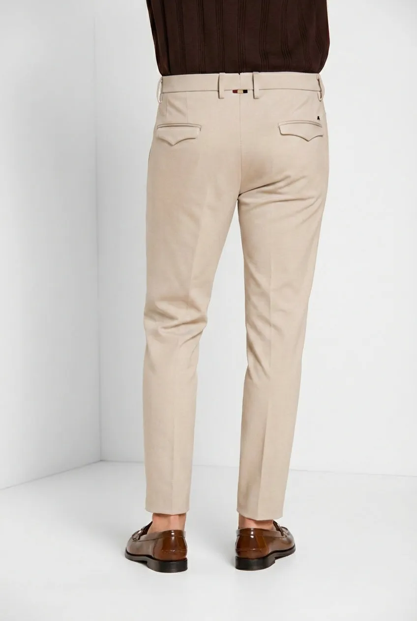 Mason's Torino City 1 Pinces chinos beige slim