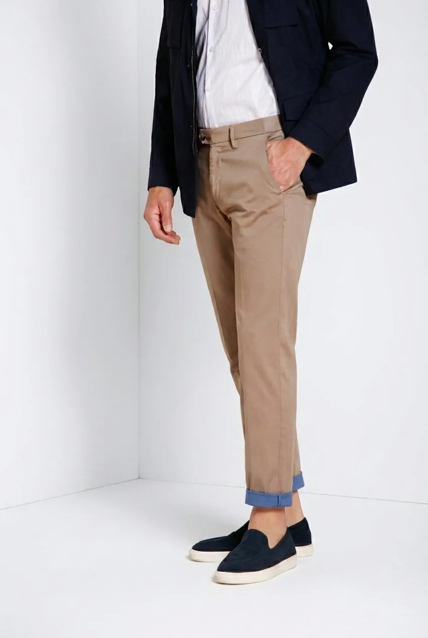 Mason's Torino City Travel chinos taupe slim