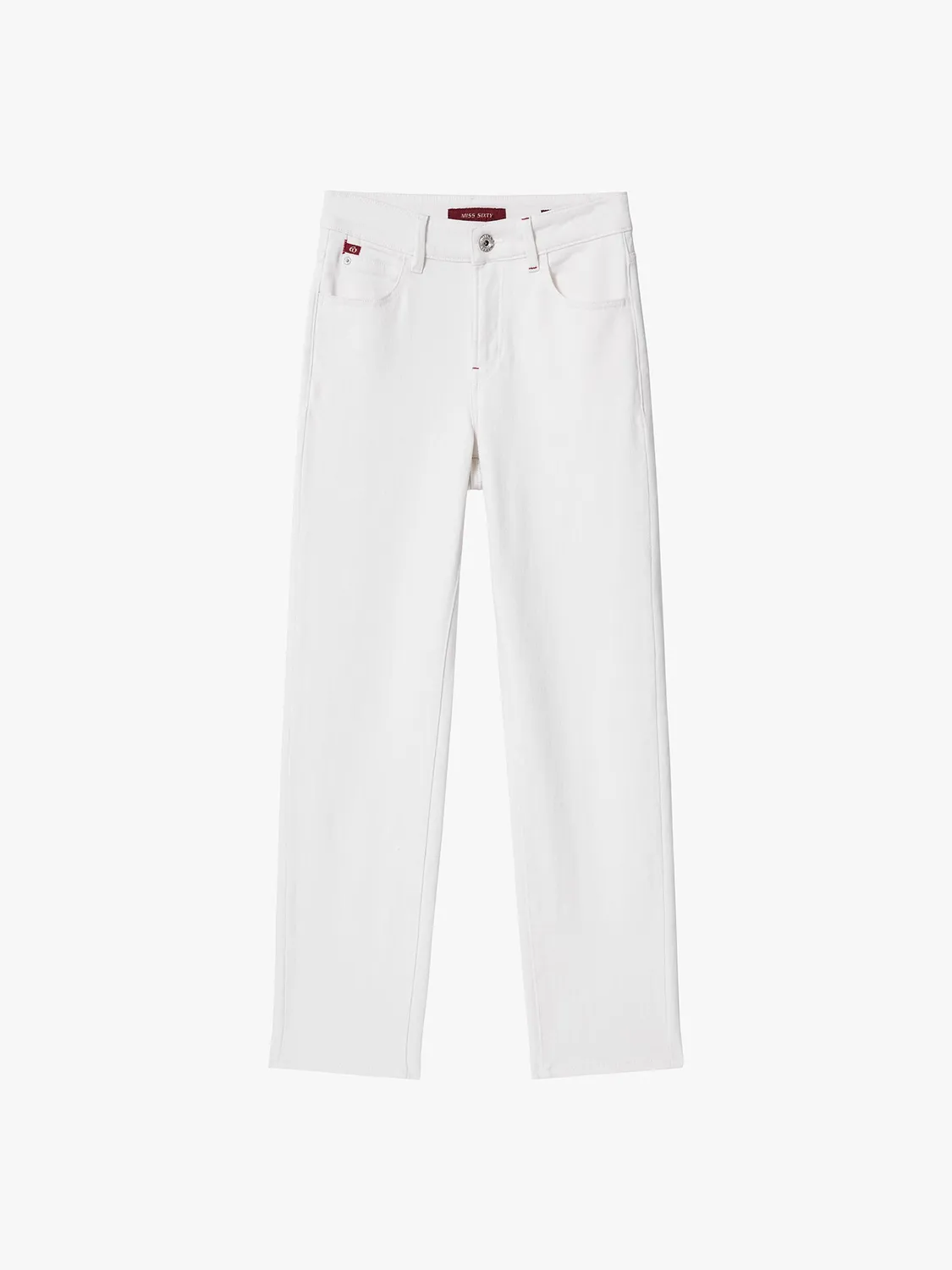 Miss Sixty Emma straight jeans hvid stretch varm
