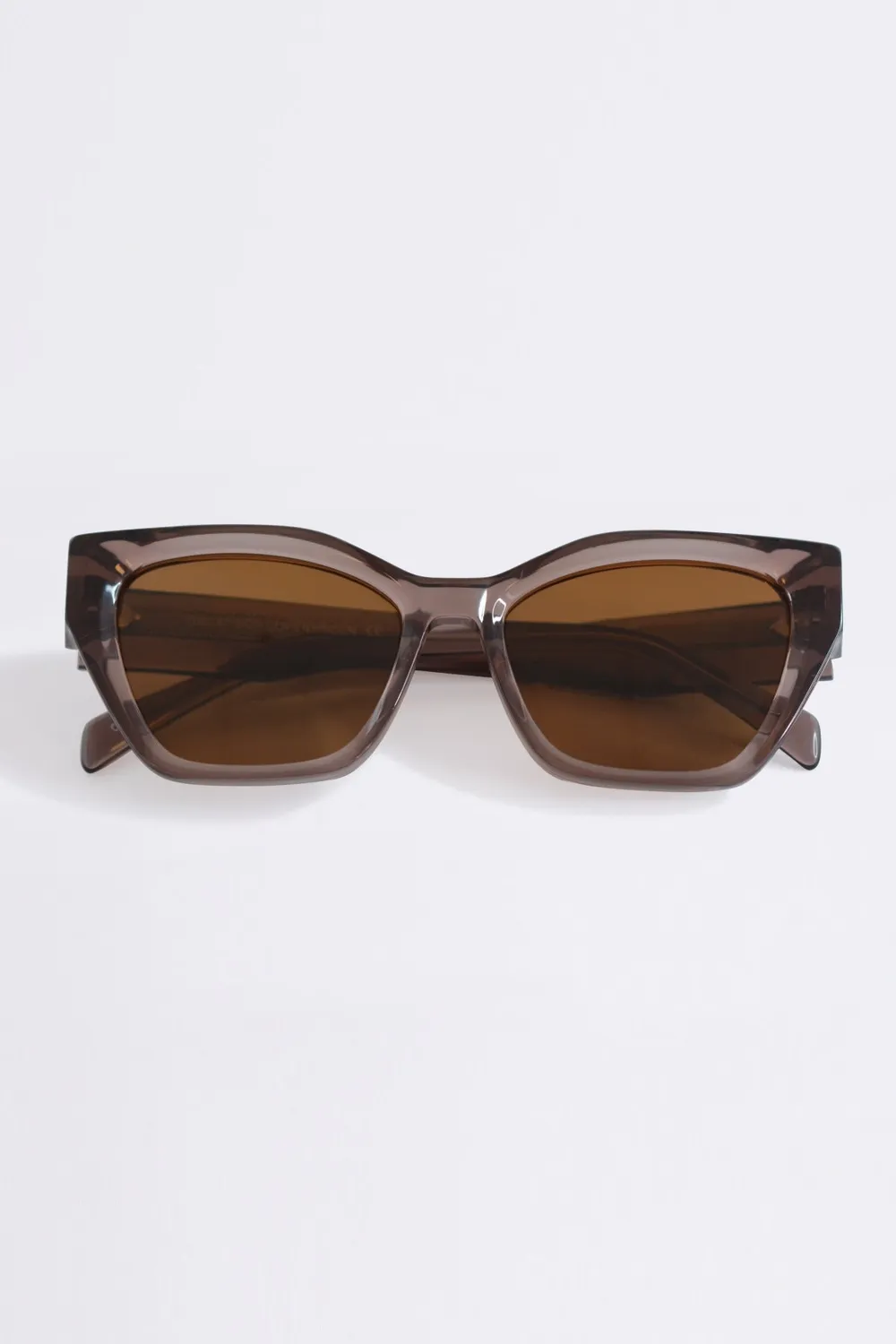 Organsk EYE.11 solbriller brun polariseret