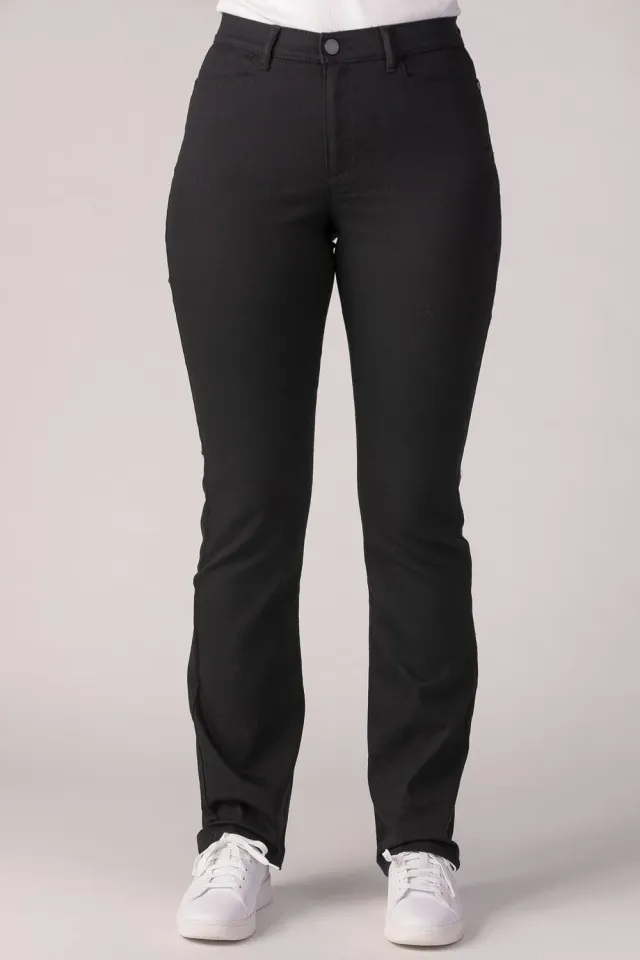 Merrytime Maria Regular jeans sort løs pasform