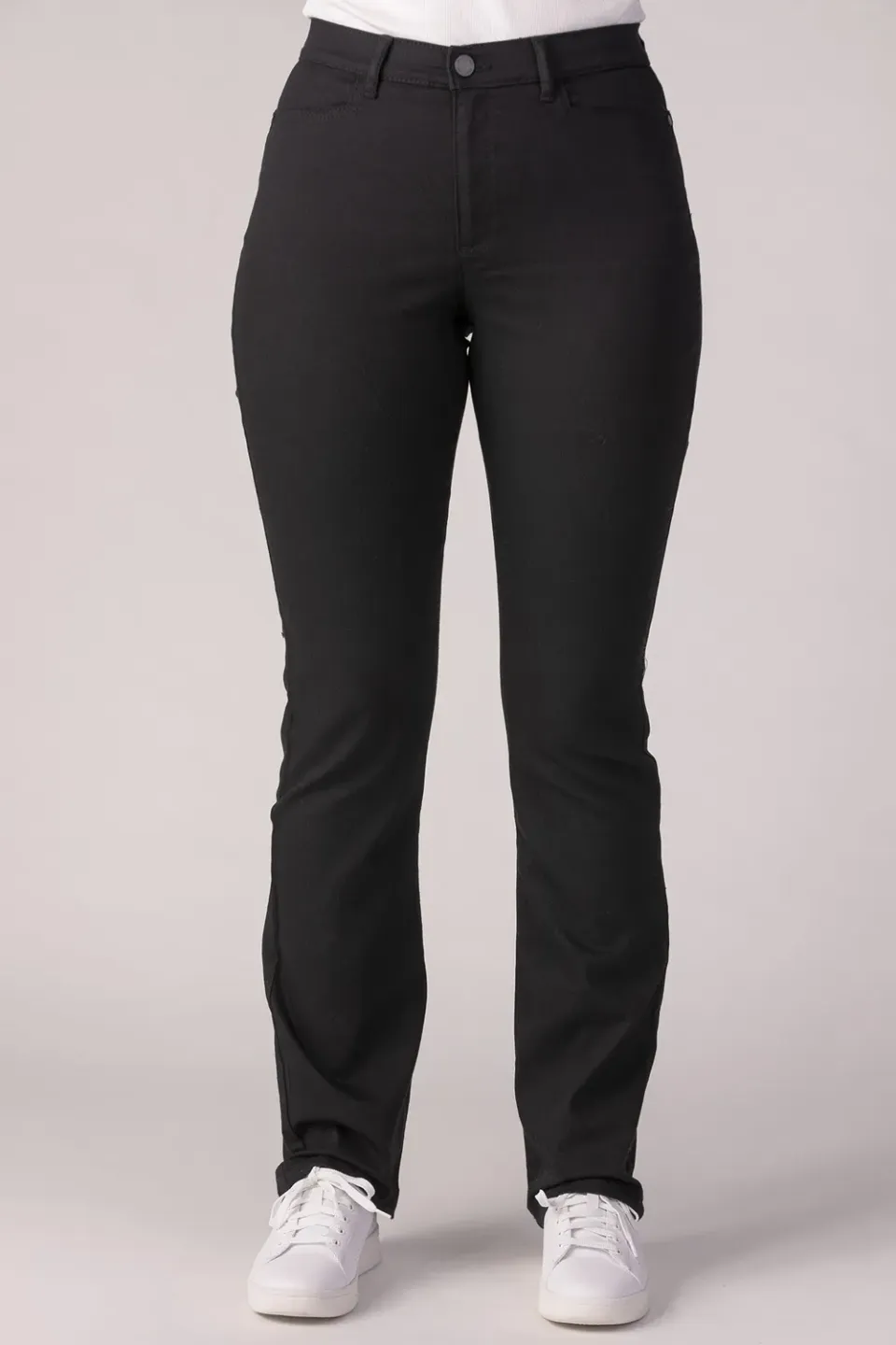 Merrytime Maria Regular jeans sort løs pasform