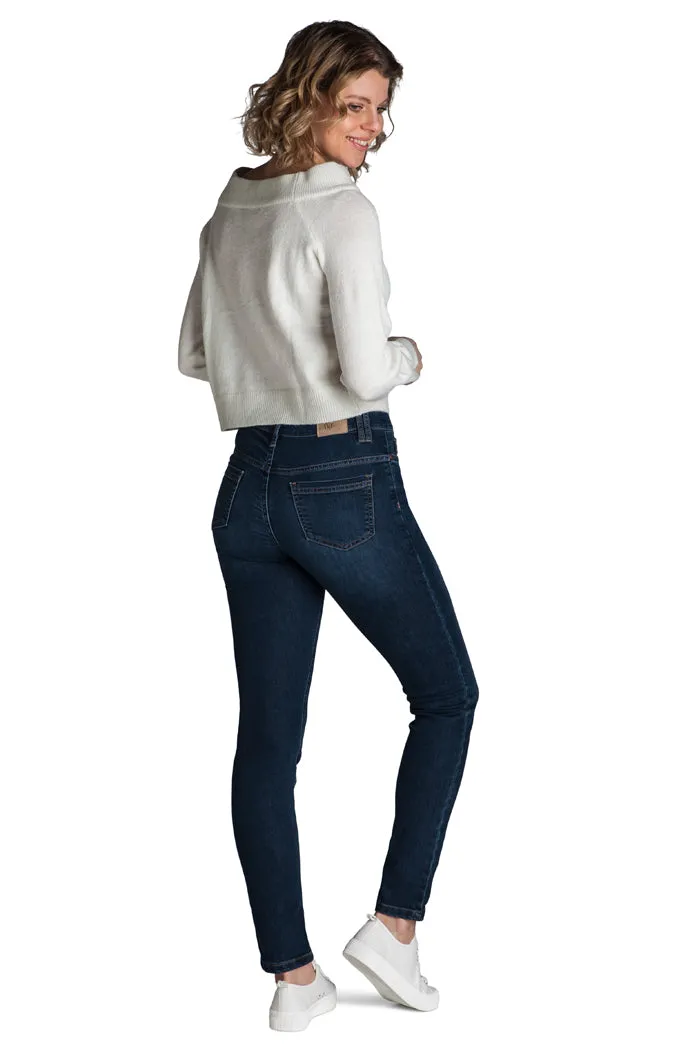 Merrytime Stella Super Slim jeans blue denim stram pasform