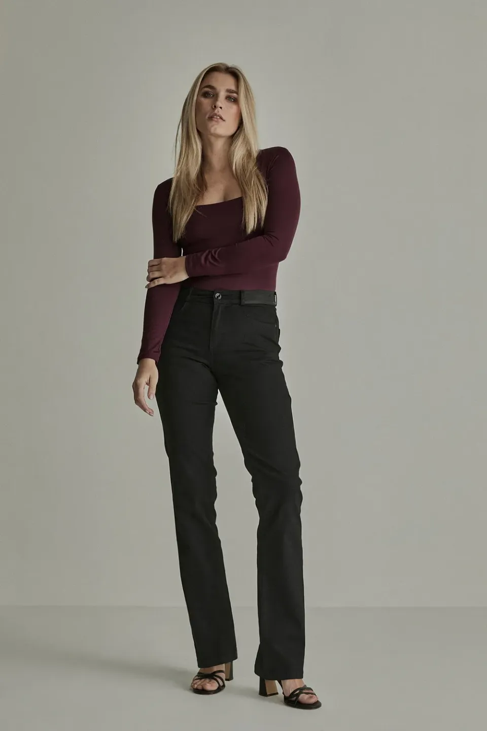 Para Mi Jeans Angie Elastic jeans Black Denim slim