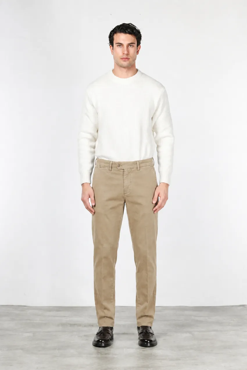 Mason's Square Work chino bukser mørk beige relaxed