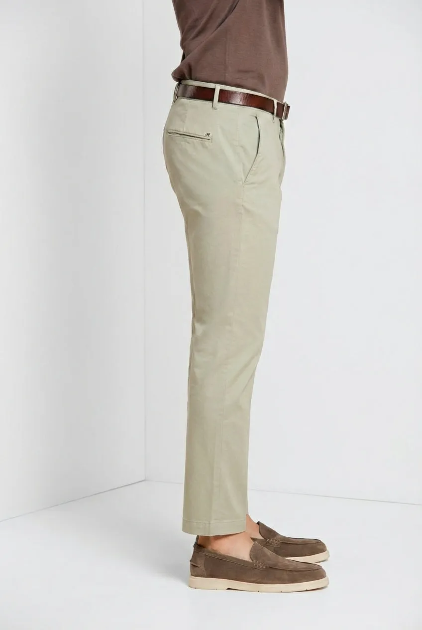 Mason's Torino Flex chinos pastelgrøn slim fit
