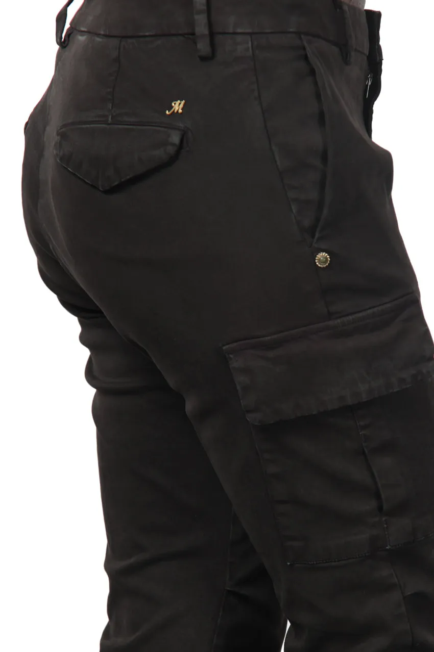 Mason's Chile City cargobukser mørkebrun slim fit
