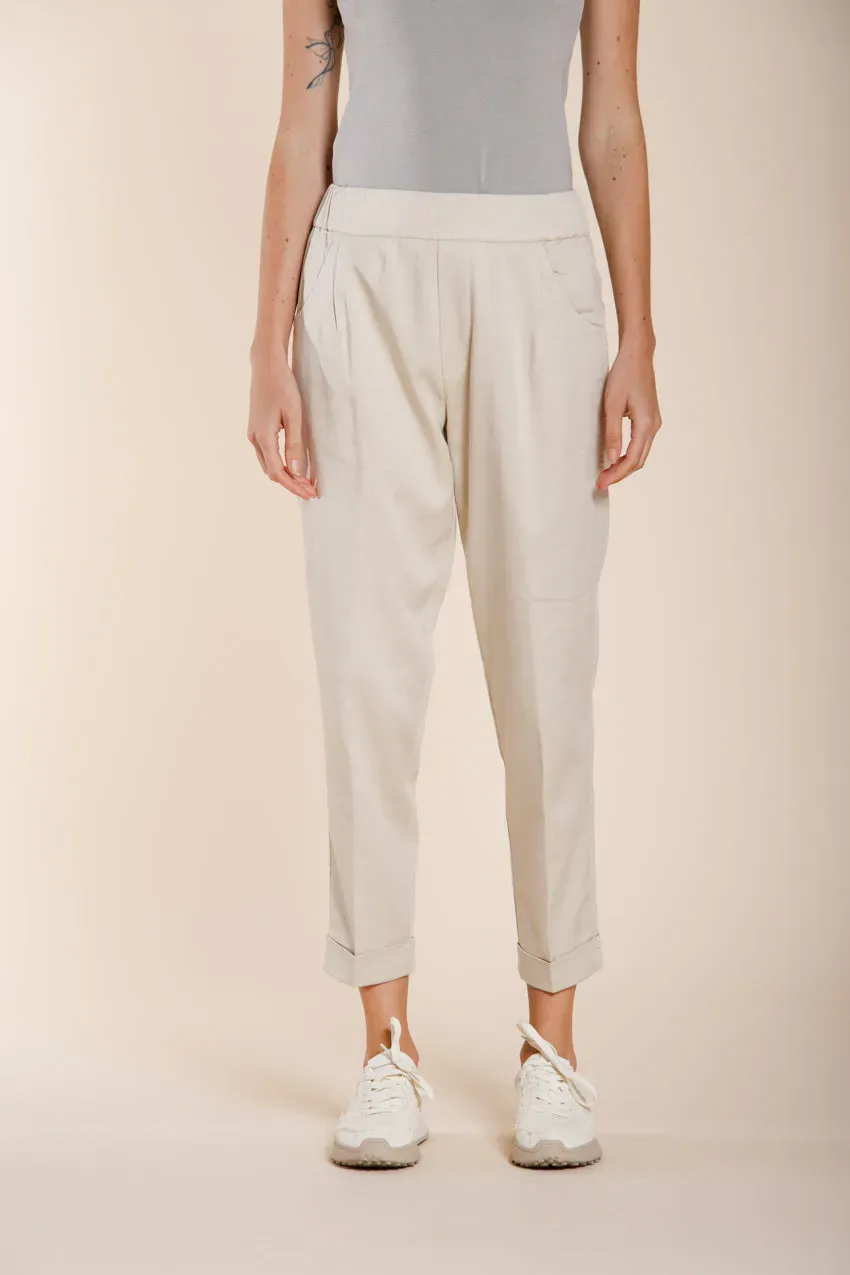 Mason's Easy Jogger chinobukser latte lyocell relaxed